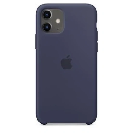 Чохол Apple iPhone 11 Silicone Case Lux Copy - Midnight Blue (MWY1U)